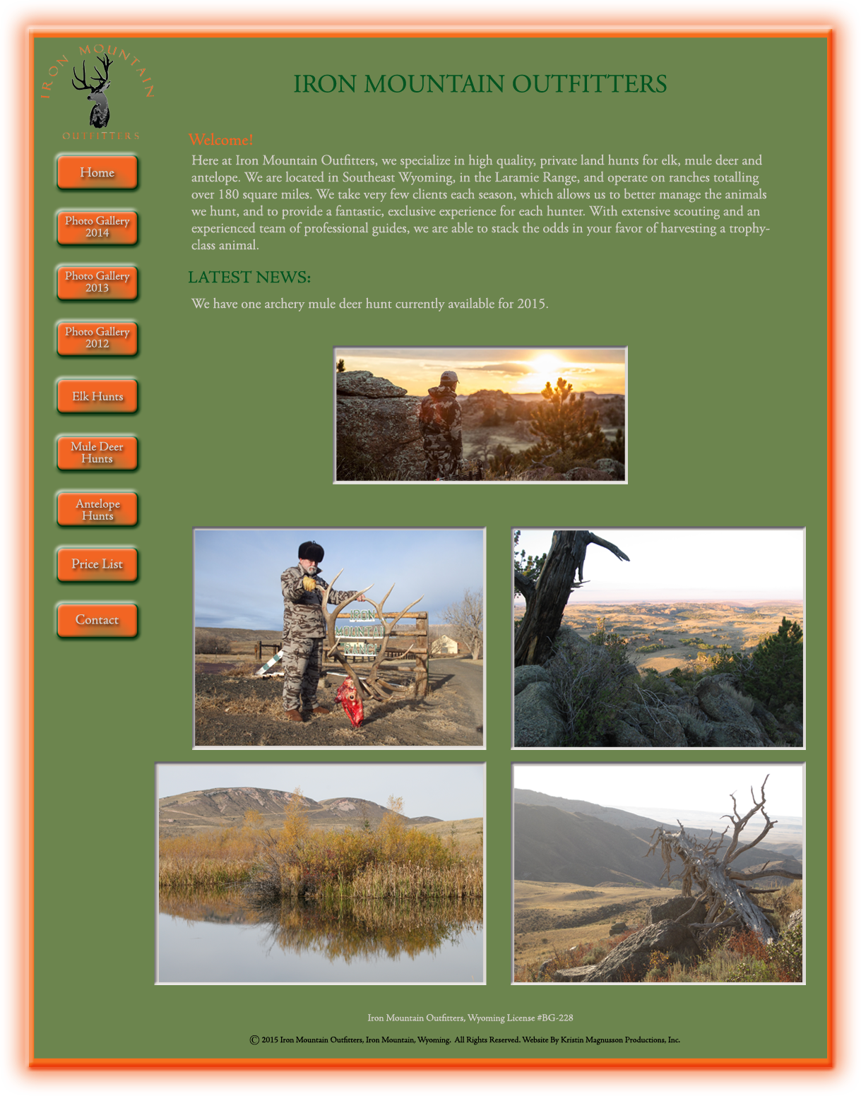 Iron Mountain Outfitters Cheyenne Wyoming